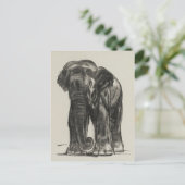 Carte postale Illustration vintage (Debout devant)