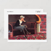 Carte postale Illustration vintage (Devant / Derrière)