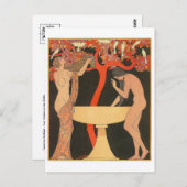 Carte postale Illustration vintage (Devant / Derrière)