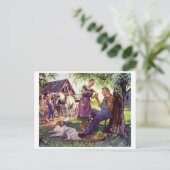 Carte postale Illustration vintage (Debout devant)