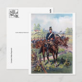 Carte postale Illustration vintage (Devant / Derrière)