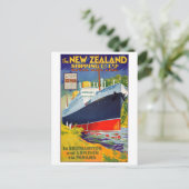 Carte postale Illustration vintage (Debout devant)