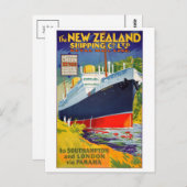 Carte postale Illustration vintage (Devant / Derrière)