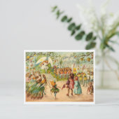 Carte postale Illustration vintage (Debout devant)