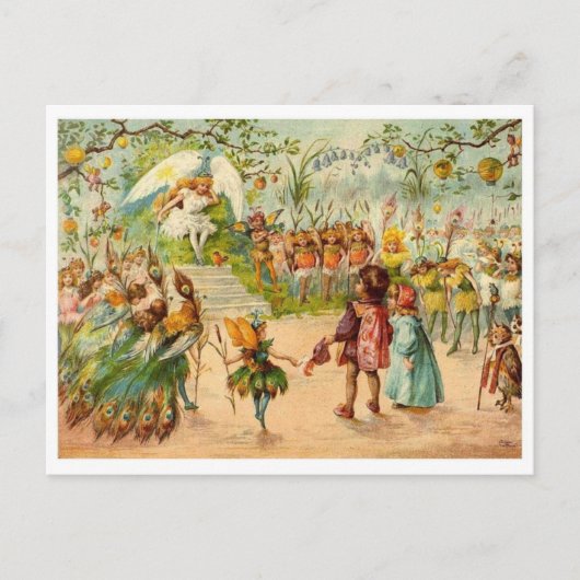 Carte postale Illustration vintage (Devant)