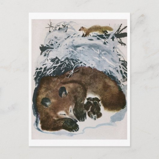 Carte postale Illustration vintage (Devant)