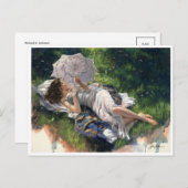 Carte postale Illustration vintage (Devant / Derrière)