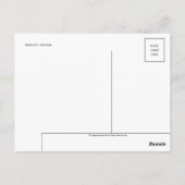 Carte postale Illustration vintage (Dos)