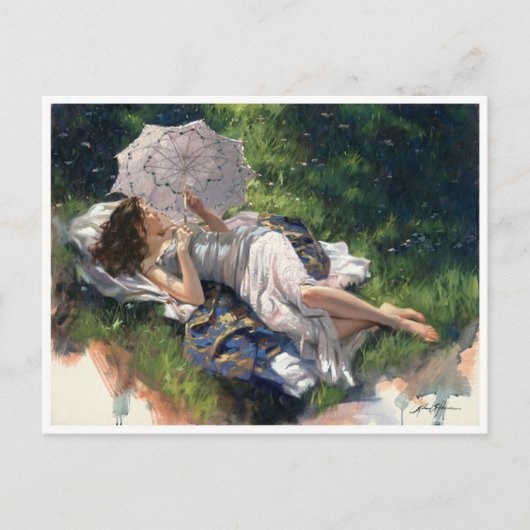 Carte postale Illustration vintage (Devant)