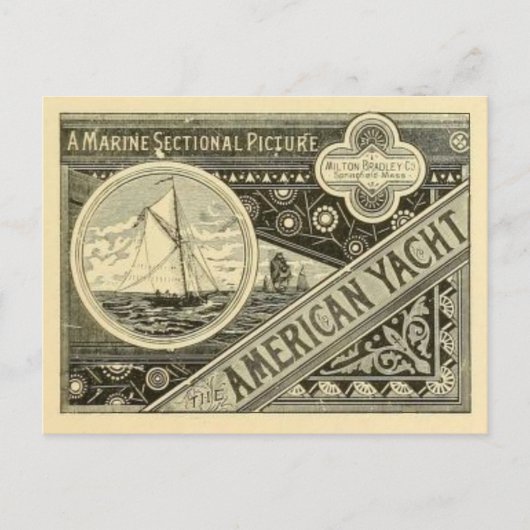 Carte postale Illustration vintage (Devant)