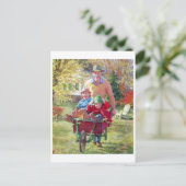 Carte postale Illustration vintage (Debout devant)