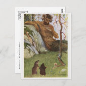 Carte postale Illustration vintage (Devant / Derrière)