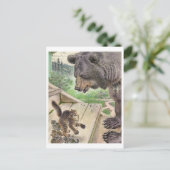 Carte postale Illustration vintage (Debout devant)