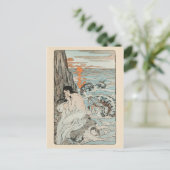 Carte postale Illustration vintage (Debout devant)