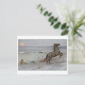 Carte postale Illustration vintage (Debout devant)