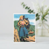 Carte postale Illustration vintage (Debout devant)