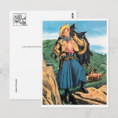 Carte postale Illustration vintage (Devant / Derrière)