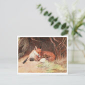 Carte postale Illustration vintage (Debout devant)