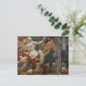 Carte postale Illustration vintage (Debout devant)