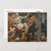 Carte postale Illustration vintage (Devant / Derrière)