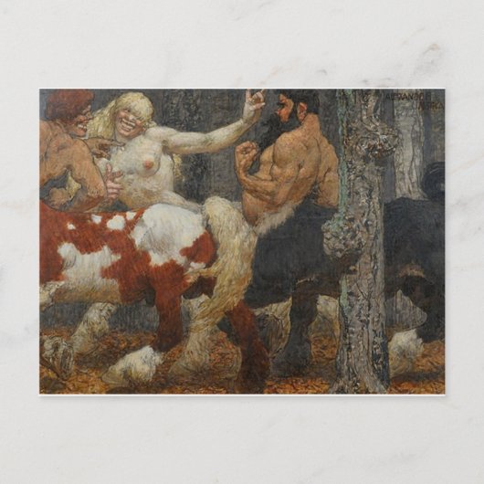 Carte postale Illustration vintage (Devant)