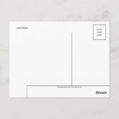 Carte postale Illustration vintage (Dos)