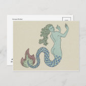 Carte postale Illustration vintage (Devant / Derrière)