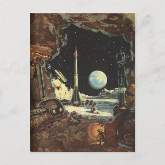 Carte postale Illustration vintage (Devant)