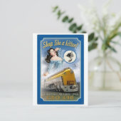 Carte postale Illustration vintage (Debout devant)