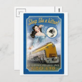 Carte postale Illustration vintage (Devant / Derrière)