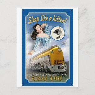 Carte postale Illustration vintage