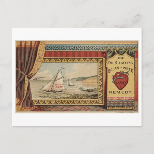 Carte postale Illustration vintage (Devant)