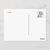 Carte postale Illustration vintage (Dos)