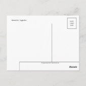 Carte postale Illustration vintage (Dos)