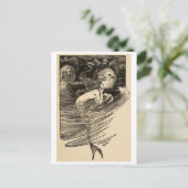 Carte postale Illustration vintage (Debout devant)