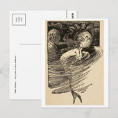 Carte postale Illustration vintage (Devant / Derrière)