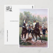 Carte postale Illustration vintage (Devant / Derrière)