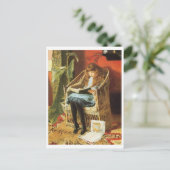 Carte postale Illustration vintage (Debout devant)