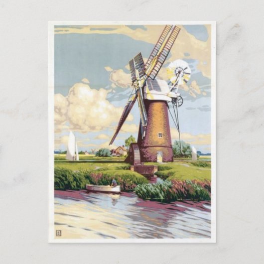 Carte postale Illustration vintage (Devant)