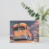 Carte postale Illustration vintage (Debout devant)