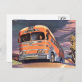 Carte postale Illustration vintage (Devant / Derrière)