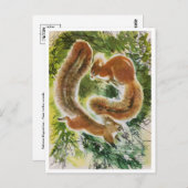 Carte postale Illustration vintage (Devant / Derrière)