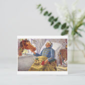 Carte postale Illustration vintage (Debout devant)