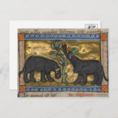 Carte postale Illustration vintage (Devant / Derrière)