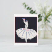 Carte postale Illustration vintage (Debout devant)