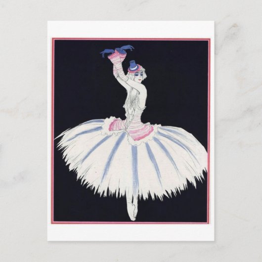 Carte postale Illustration vintage (Devant)