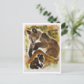 Carte postale Illustration vintage (Debout devant)