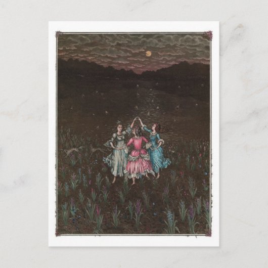 Carte postale Illustration vintage (Devant)