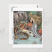 Carte postale Illustration vintage (Devant / Derrière)