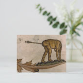 Carte postale Illustration vintage (Debout devant)